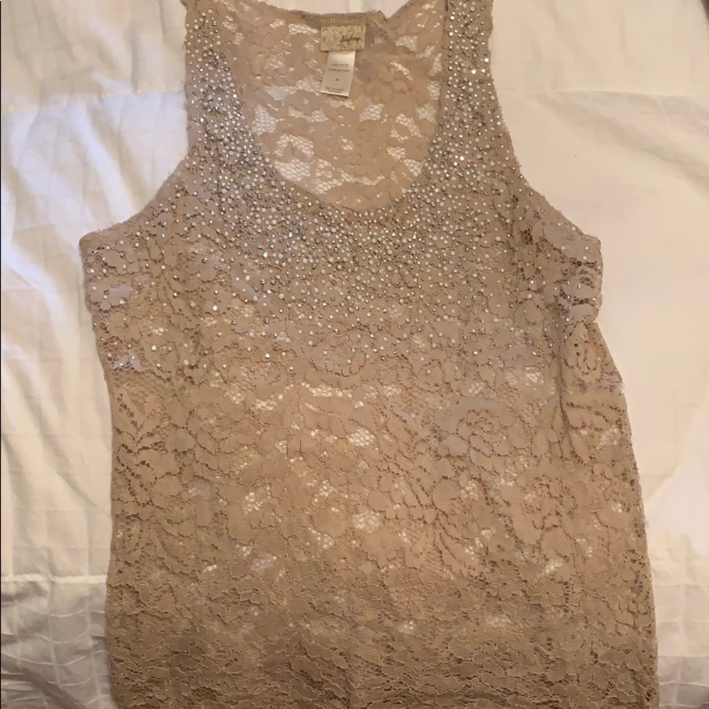 Lace (day trip) tank top!